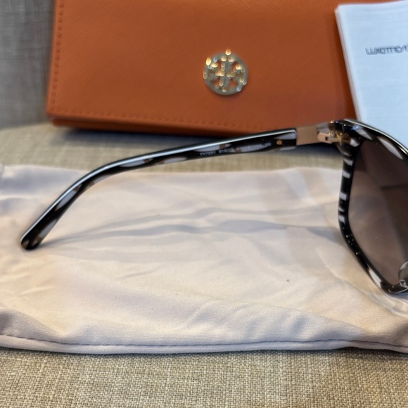 Tory Burch Classic Black Sunglasses - Picture 3 of 6